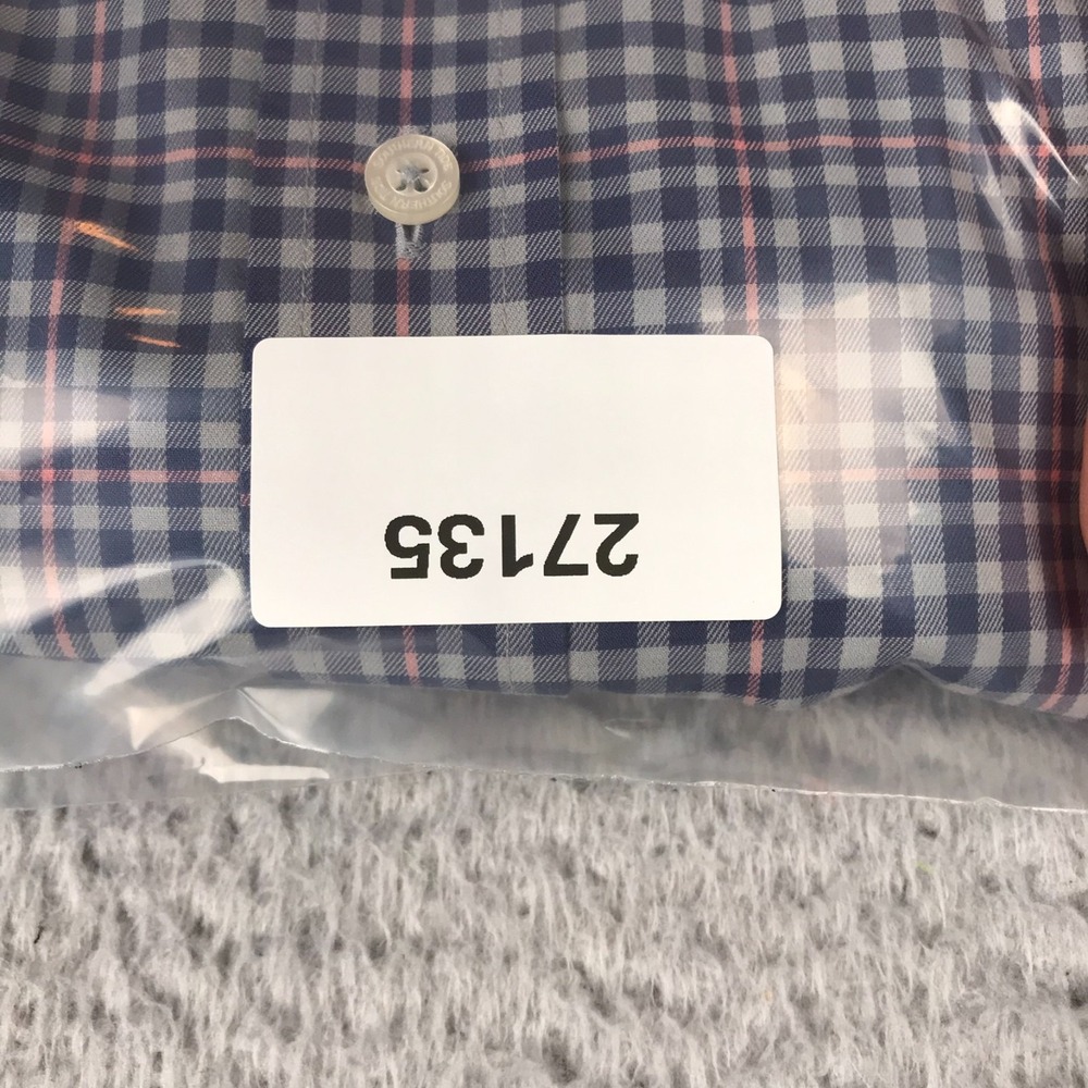 Southern Tide Stretch Sport Shirt Mens XL Classic Fit Blue Plaid Performance NEW - Picture 9 of 9